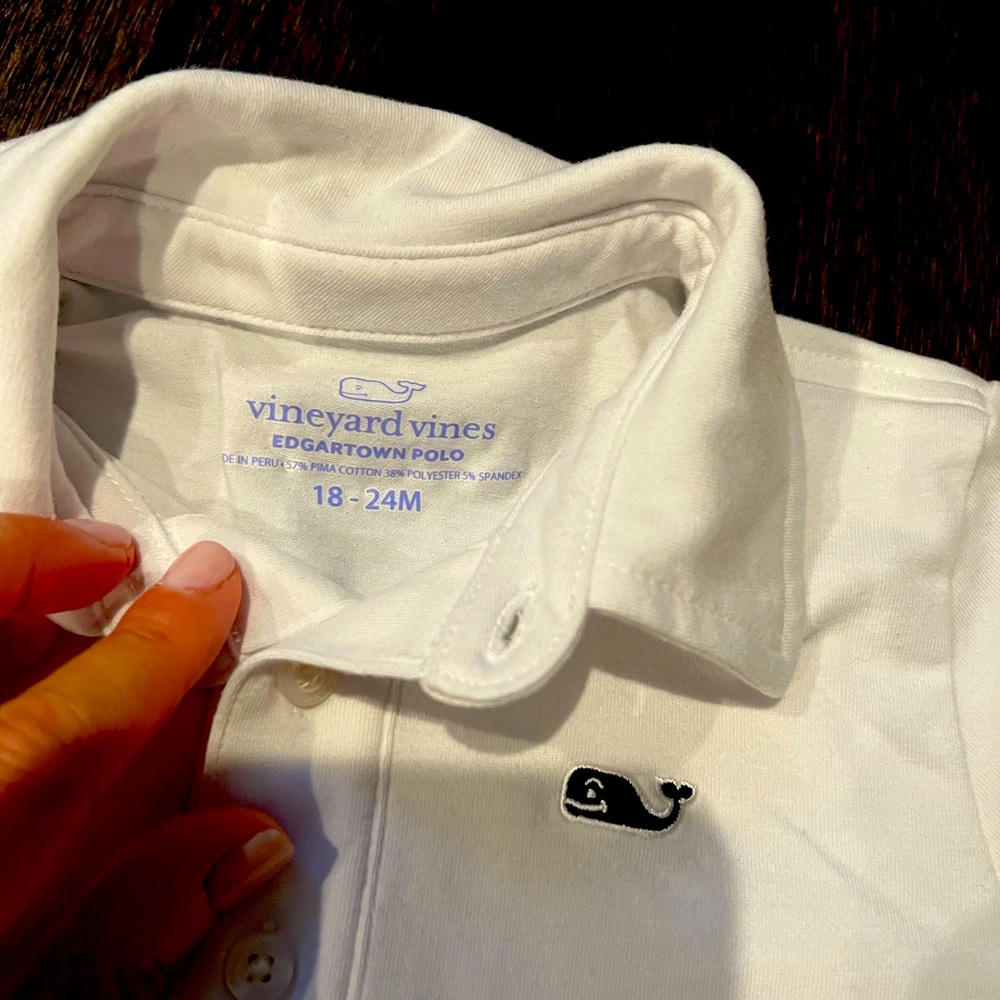 Vineyard vines polo 18-24 months worn one time